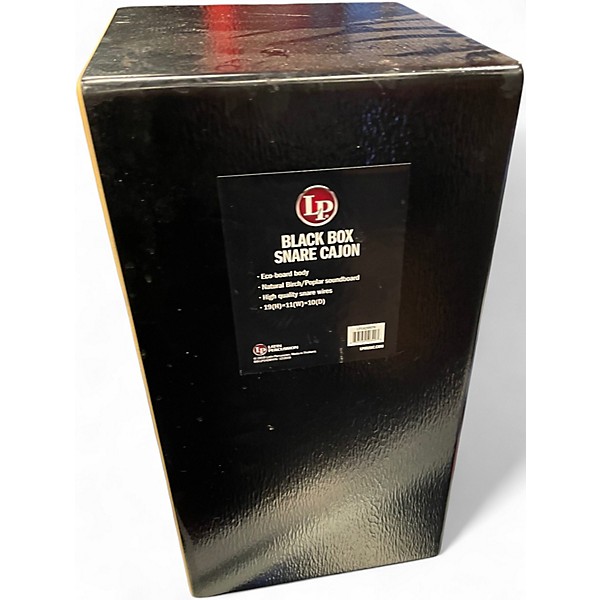 Used LP LP1428NYN BLACK BOX SNARE Cajon