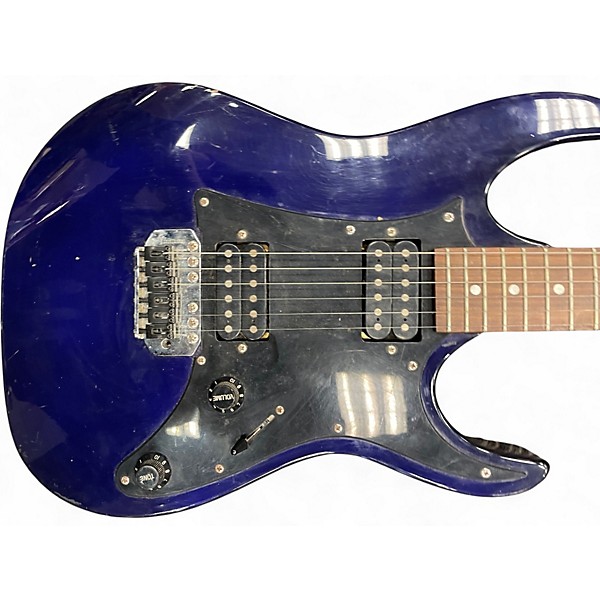 Used Ibanez GRX20Z Jewel Blue Solid Body Electric Guitar