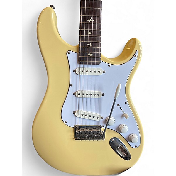 Used PRS SE Silver Sky Moon White Solid Body Electric Guitar