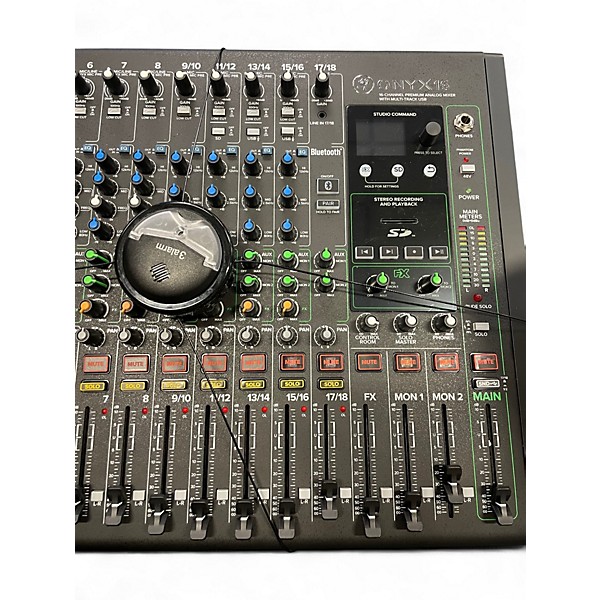 Used Mackie ONYX 16 Unpowered Mixer