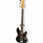Used Fender American Deluxe Jazz Bass Black Electric Bass Guitar thumbnail