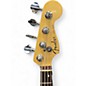 Used Fender American Deluxe Jazz Bass Black Electric Bass Guitar