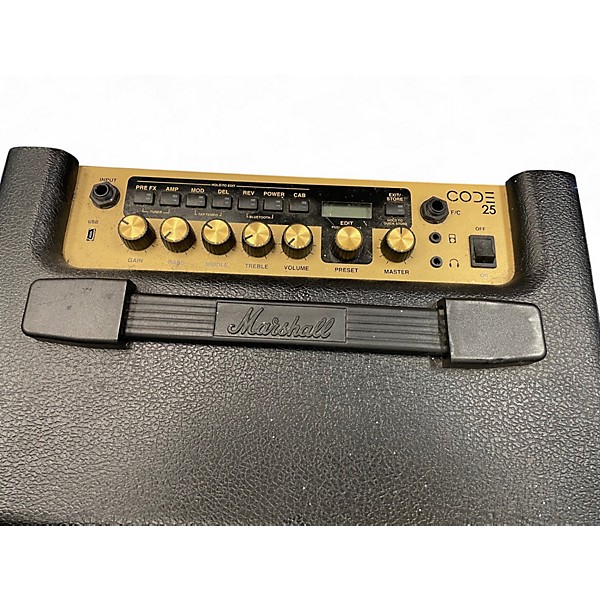 Used Marshall CODE 25W 1x10 Guitar Combo Amp