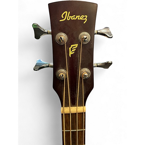 Used Ibanez PCBE12 Mahogany Acoustic Bass Guitar