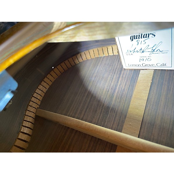 Used Taylor 815 Natural Acoustic Electric Guitar