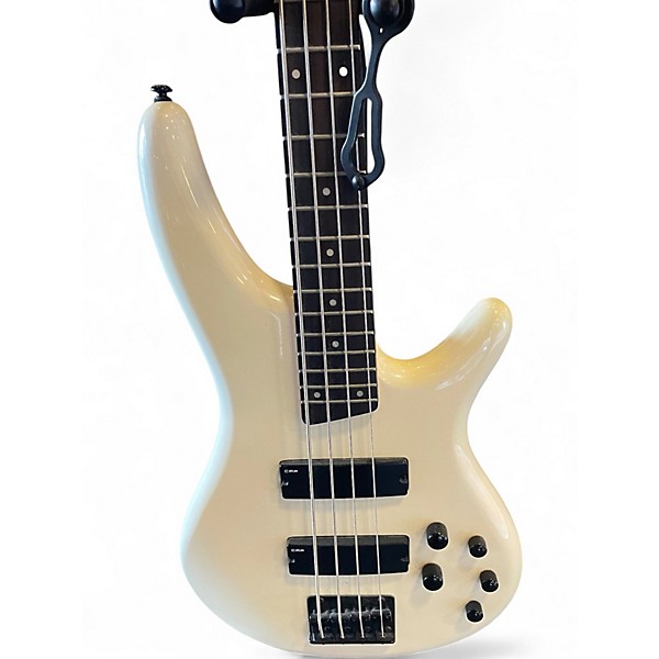 Used Ibanez SR250 Pearl White Electric Bass Guitar