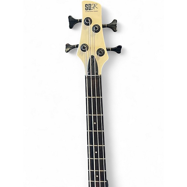 Used Ibanez SR250 Pearl White Electric Bass Guitar