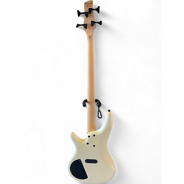 Used Ibanez SR250 Pearl White Electric Bass Guitar