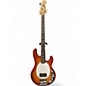 Used Ernie Ball Music Man Stingray H Brown Sunburst Electric Bass Guitar thumbnail