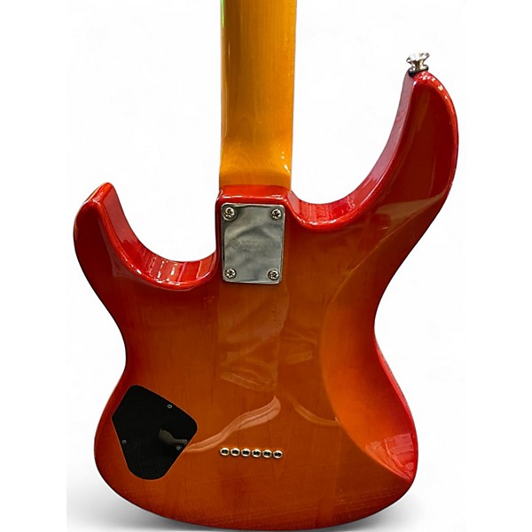 Used Yamaha pac611hfm amber burst Solid Body Electric Guitar