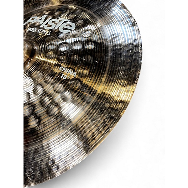 Used Paiste 18in 900 Series 18" China Cymbal