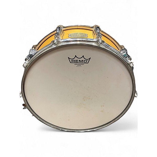 Used Yamaha 5X14 Stage Custom Snare Natural Drum