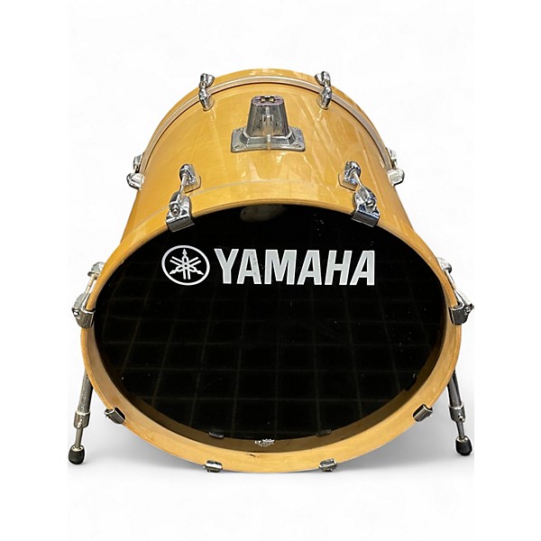 Used Yamaha 3 Piece Stage Custom Natural Drum Kit