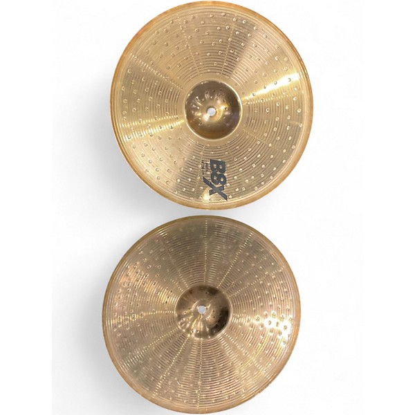 Used SABIAN 14in B8X HI HATS PAIR Cymbal
