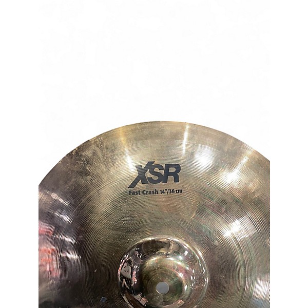 Used SABIAN 14in XSR FAST CRASH Cymbal