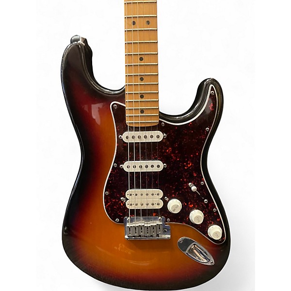 Used Fender USA Lone Star Stratocaster 2 Color Sunburst Solid Body Electric Guitar