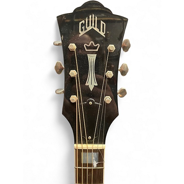 Used Guild f47mc Natural Acoustic Guitar