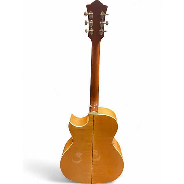 Used Guild f47mc Natural Acoustic Guitar