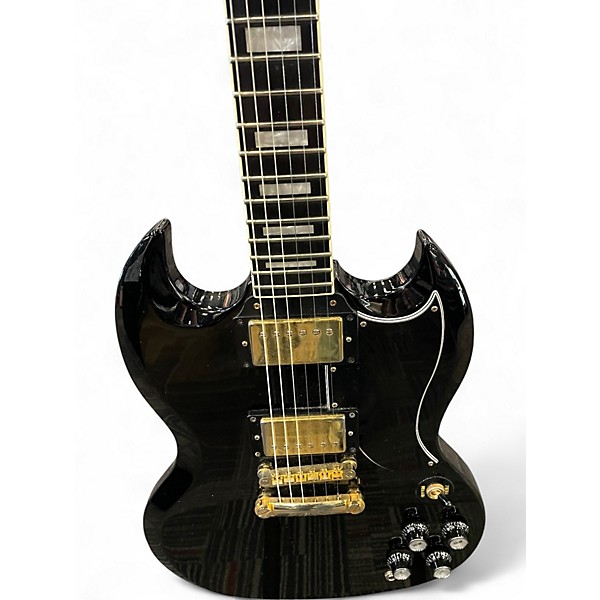 Used Epiphone SG Custom Ebony Solid Body Electric Guitar