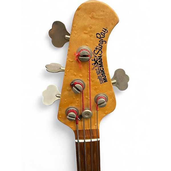 Vintage 1992 Ernie Ball Music Man Stingray 4 String Fretless Black Electric Bass Guitar