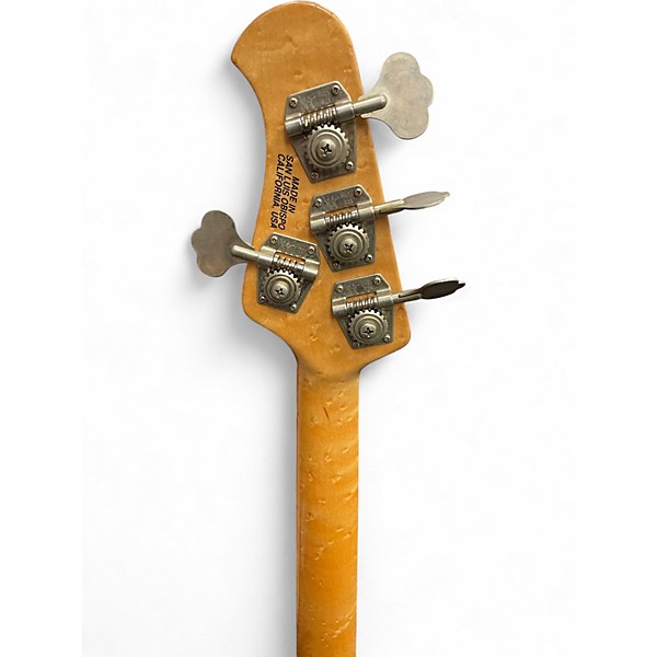 Vintage 1992 Ernie Ball Music Man Stingray 4 String Fretless Black Electric Bass Guitar