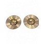 Used Zildjian 13.25in K Custom Hybrid Hi Hat Pair Cymbal