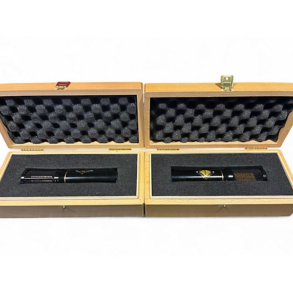 Used Nordic Audio Labs Pearl Microphones BLACK PEARL PAIR Condenser Microphone