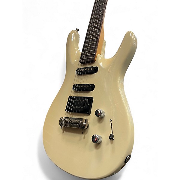 Used Washburn KC45 White Solid Body Electric Guitar