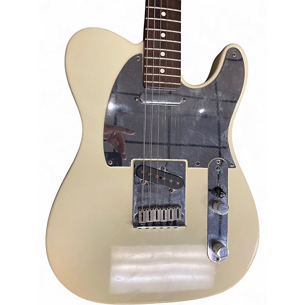 Vintage 1996 Fender American Standard Telecaster White Blonde Solid Body Electric Guitar