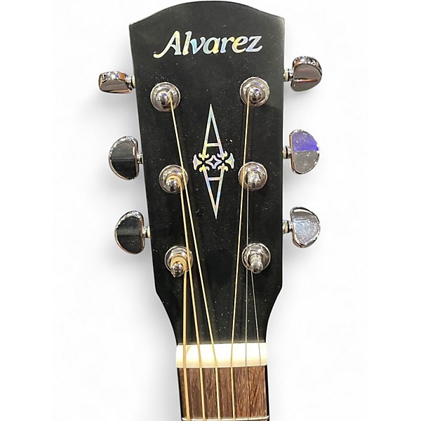 Used Alvarez AD30 ce Natural Acoustic Electric Guitar