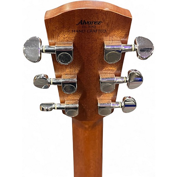 Used Alvarez AD30 ce Natural Acoustic Electric Guitar