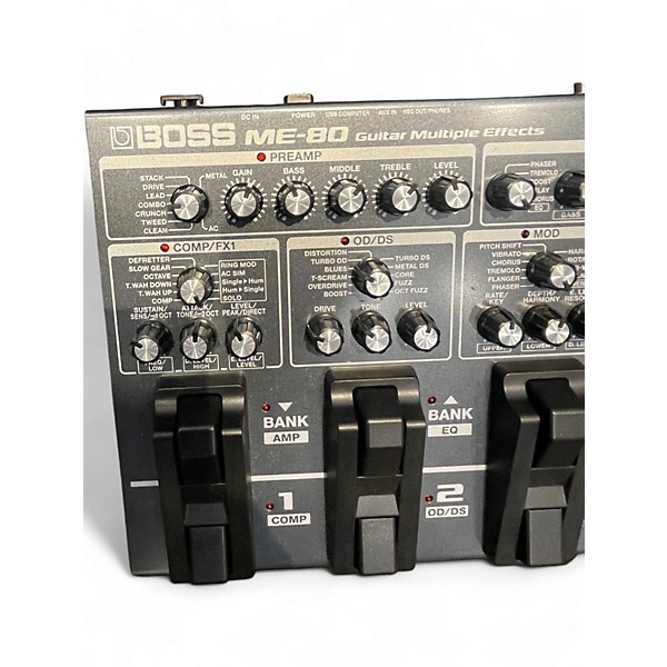 Used BOSS ME80 Guitar Multi Effect Processor