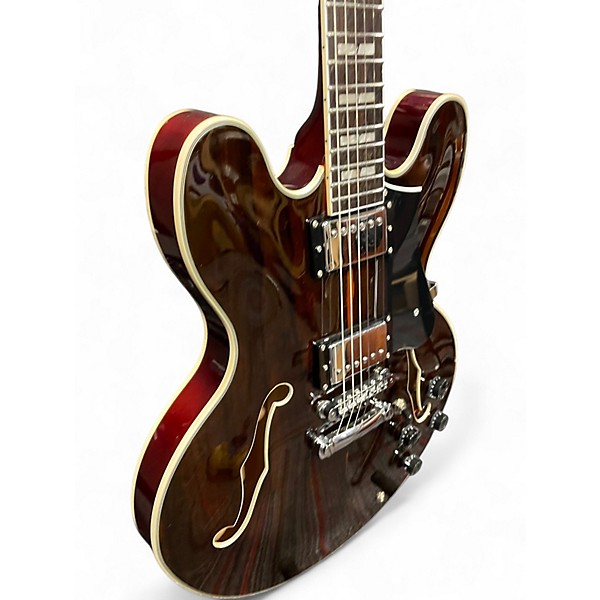 Used Firefly ES 335 Pro Walnut Hollow Body Electric Guitar