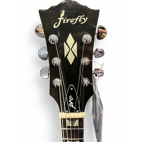 Used Firefly ES 335 Pro Walnut Hollow Body Electric Guitar