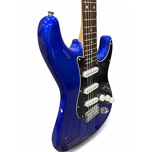 Used Squier Standard Stratocaster electric blue Solid Body Electric Guitar