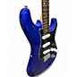 Used Squier Standard Stratocaster electric blue Solid Body Electric Guitar