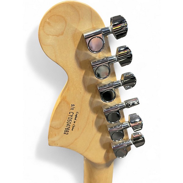 Used Squier Standard Stratocaster electric blue Solid Body Electric Guitar