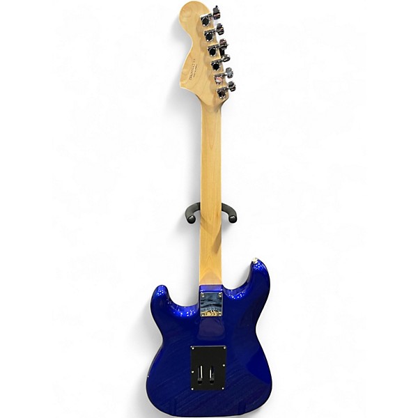 Used Squier Standard Stratocaster electric blue Solid Body Electric Guitar