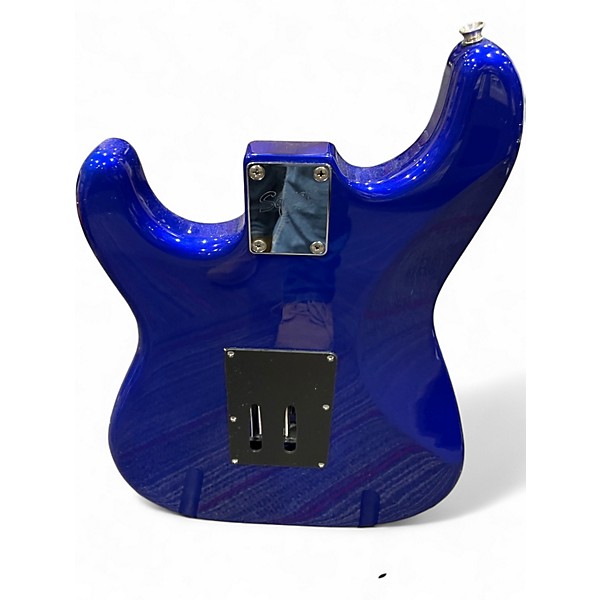 Used Squier Standard Stratocaster electric blue Solid Body Electric Guitar