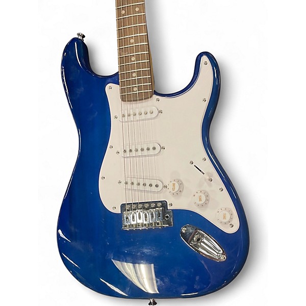 Used Squier SONIC STRATOCASTER Blue Solid Body Electric Guitar