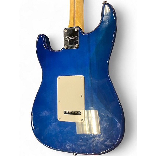 Used Squier SONIC STRATOCASTER Blue Solid Body Electric Guitar