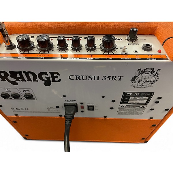 Used Orange Amplifiers Crush 35RT Guitar Combo Amp
