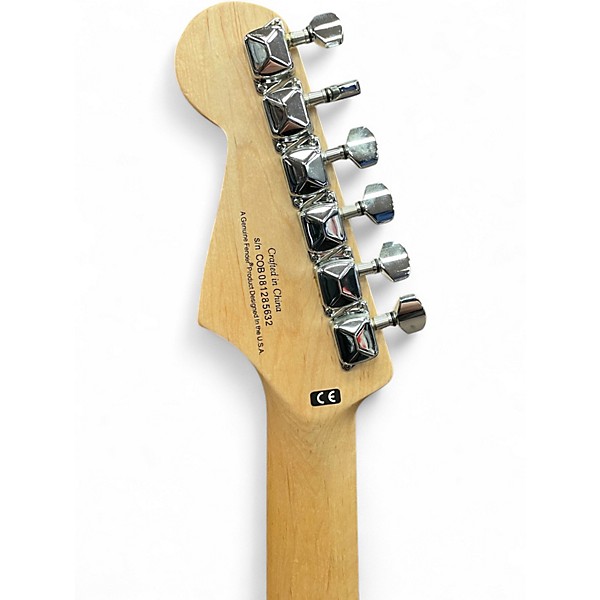 Used 2010 Squier Bullet Stratocaster 2 Tone Sunburst Solid Body Electric Guitar