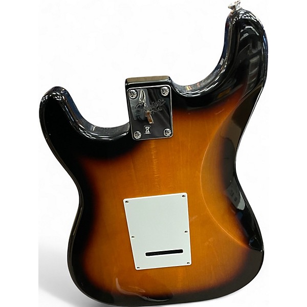 Used 2010 Squier Bullet Stratocaster 2 Tone Sunburst Solid Body Electric Guitar