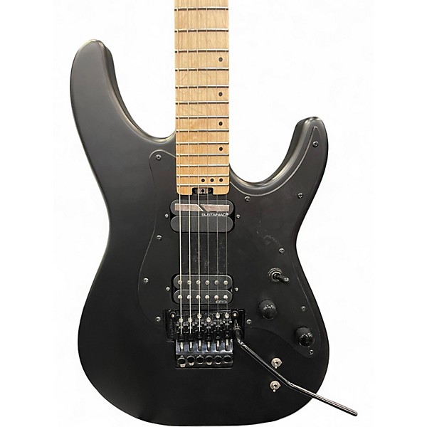 Used Schecter Guitar Research Sun Valley Super Shredder FR S Sustainiac Black Solid Body Electric Guitar