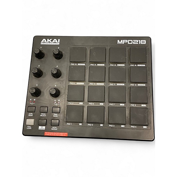 Used Akai Professional MPD218 MIDI Controller