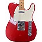Used Fender MEXICAN TELECASTER RED Solid Body Electric Guitar