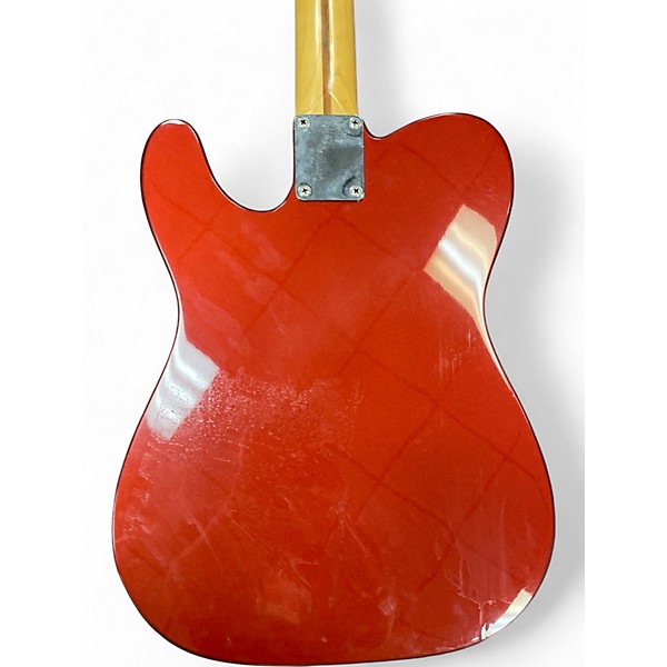 Used Fender MEXICAN TELECASTER RED Solid Body Electric Guitar