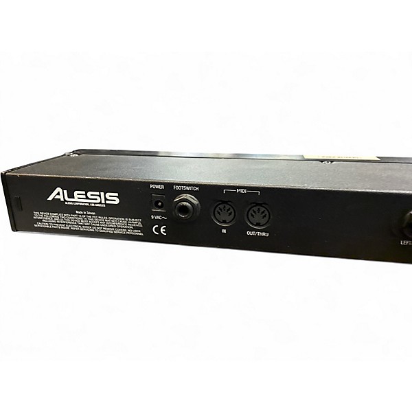 Used Alesis microverb 4 Compressor