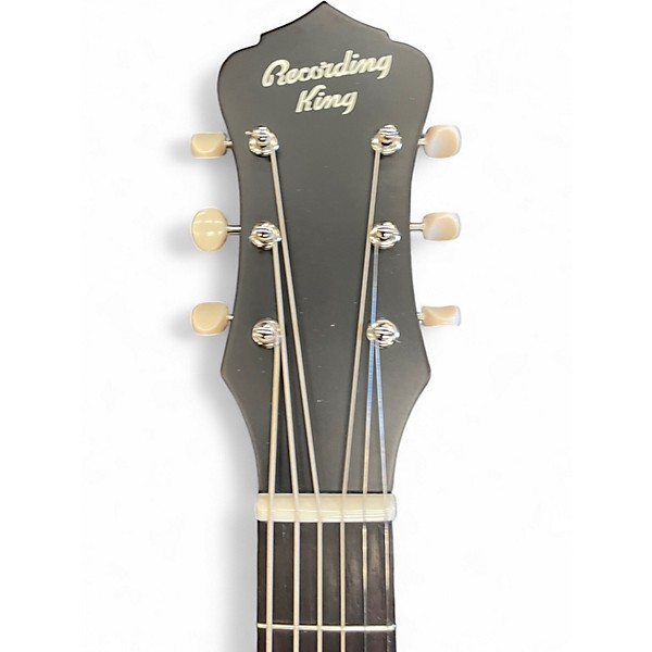 Used Recording King Series 11 ROS-11-FE3 Brown Burst Acoustic Electric Guitar